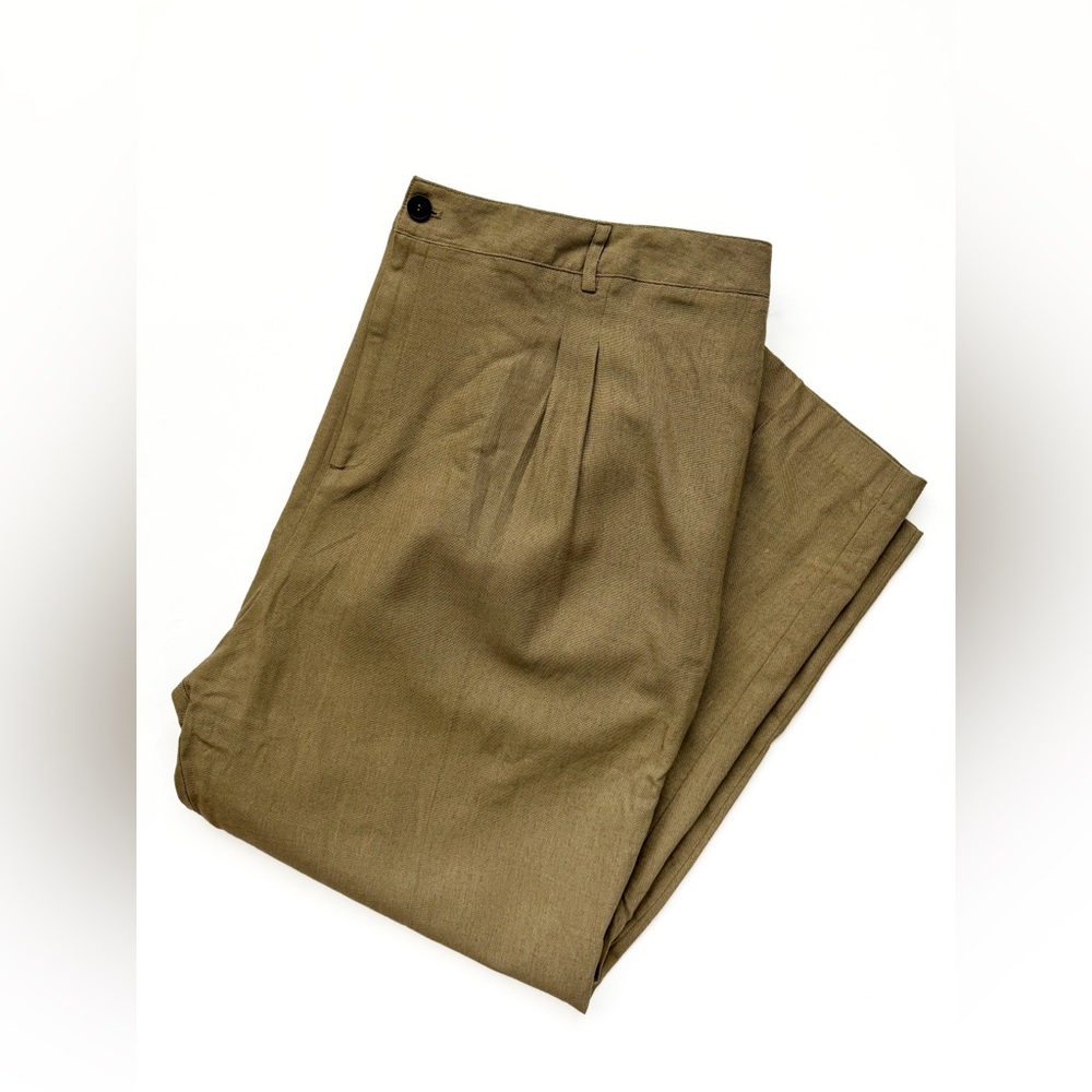 ASOS High Waisted Linen Trouser